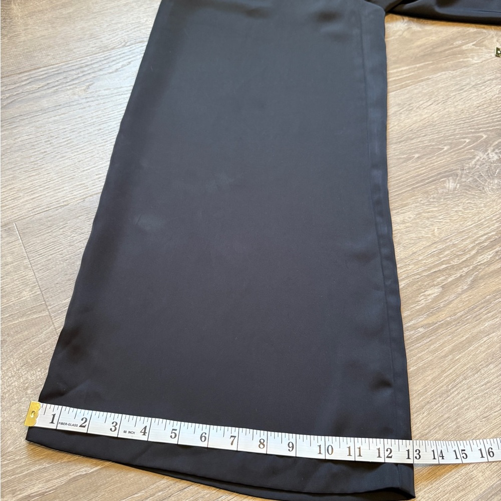 OSMOSE ~Black Wide-Leg Pants~Size M - Picture 10 of 14